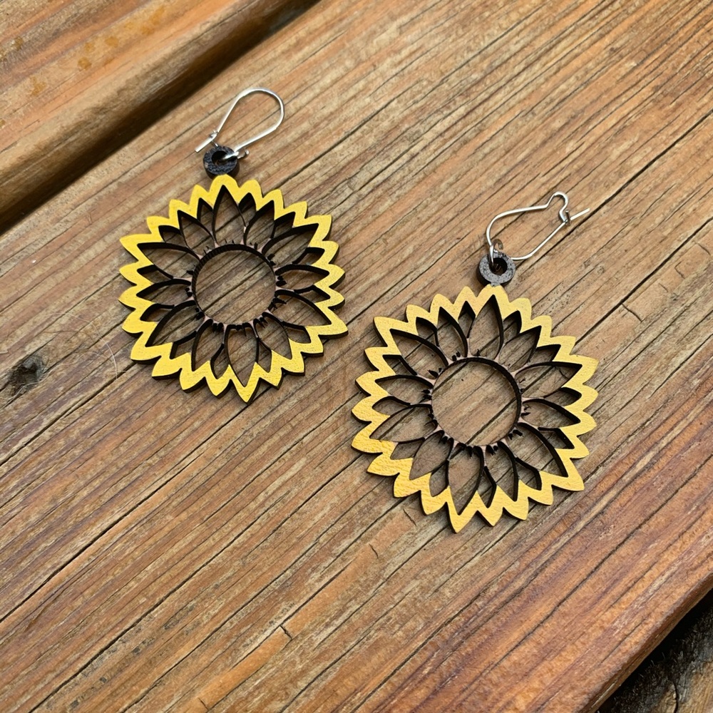 Sunflowery Day Earrings